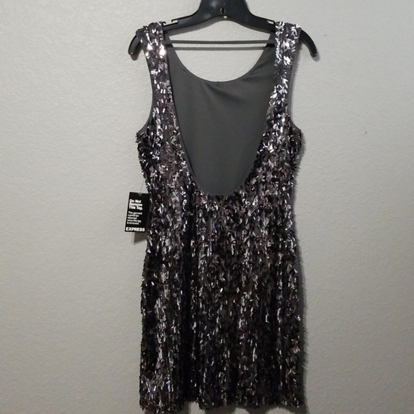 Express Sequin Dress - Picture 2 of 4